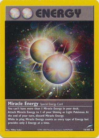 Miracle Energy - Unlimited Holofoil Neo Destiny - Holo Rare