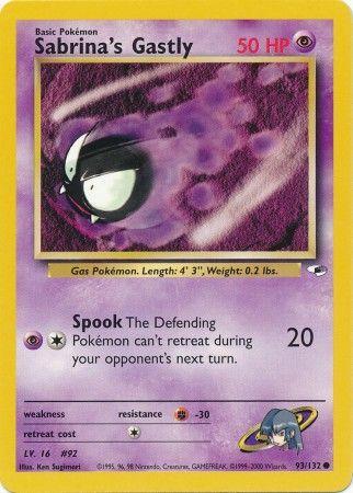 Sabrina's Gastly 093 - Unlimited Gym Heroes - Common
