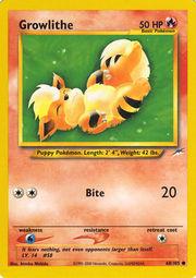 Growlithe 068 - Unlimited Neo Destiny - Common