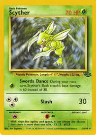 Scyther (10) (10) 010 - Unlimited Holofoil Jungle - Holo Rare
