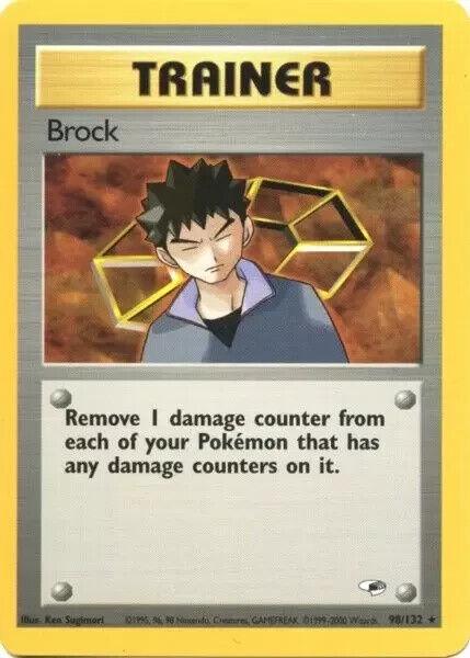 Brock (98) (98) 098 - Unlimited Gym Heroes - Rare