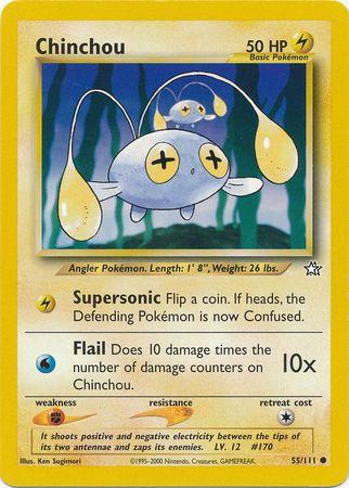 Chinchou 055 - Unlimited Neo Genesis - Common