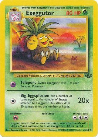 Exeggutor 035 - Unlimited Jungle - Uncommon