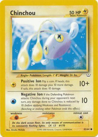 Chinchou 042 - Unlimited Neo Revelation - Common