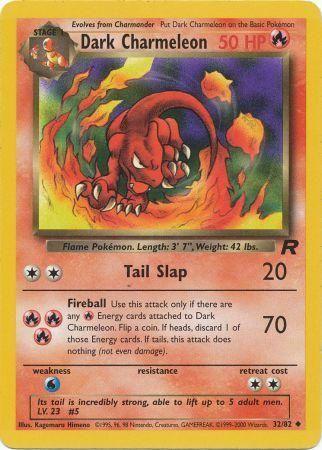 Dark Charmeleon 032 - Unlimited Team Rocket - Uncommon