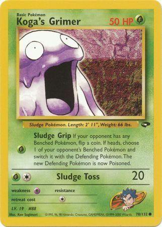 Koga's Grimer 078 - Unlimited Gym Challenge - Common