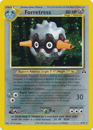 Forretress (2) - Unlimited Holofoil Neo Discovery - Holo Rare