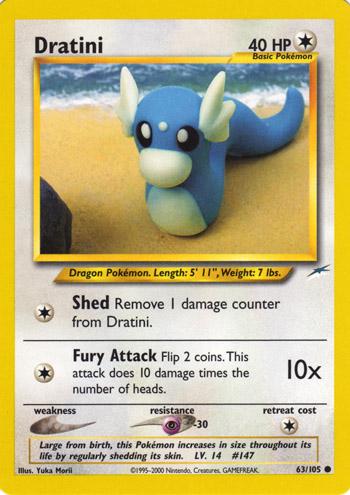 Dratini 063 - Unlimited Neo Destiny - Common