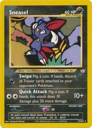 Sneasel 024/64 - Unlimited Neo Revelation - Rare