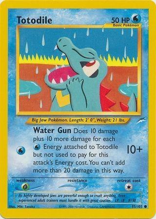 Totodile 085 - Unlimited Neo Destiny - Common