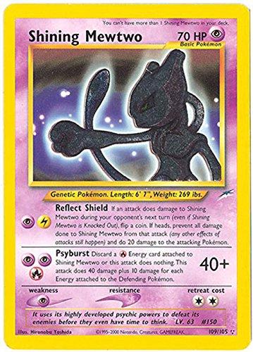 Shining Mewtwo - Unlimited Holofoil Neo Destiny - Secret Rare