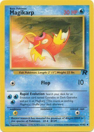 Magikarp 047 - Unlimited Team Rocket - Uncommon