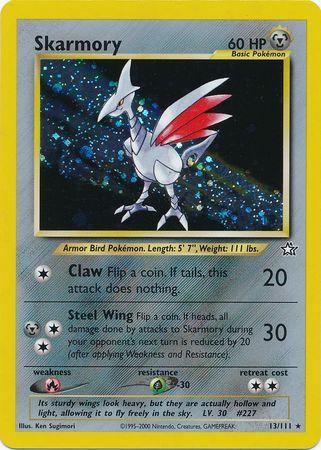 Skarmory 013 - Unlimited Holofoil Neo Genesis - Holo Rare