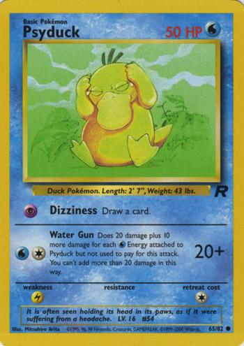 Psyduck 065 - Unlimited Team Rocket - Common