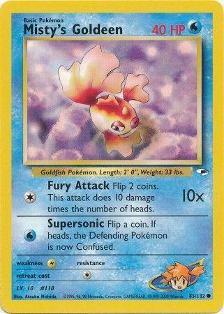 Misty's Goldeen (85) (85) 085 - Unlimited Gym Heroes - Common