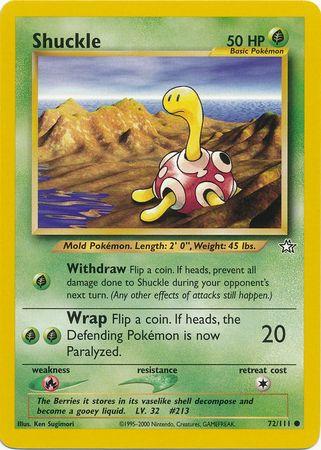 Shuckle 072 - Unlimited Neo Genesis - Common