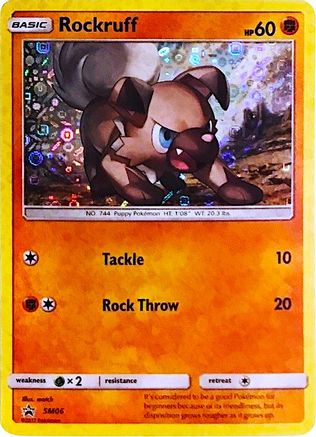Rockruff (General Mills Promo) SM06 - Holofoil Miscellaneous Cards & Products - Promo