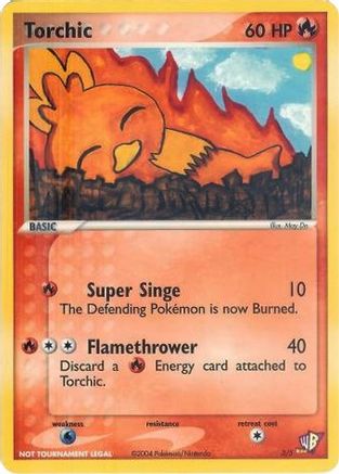 Torchic - 3/5/5 Kids WB Promos - Promo