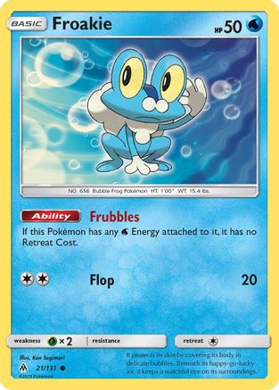 Froakie (21) (21) 021 SM Forbidden Light - Common