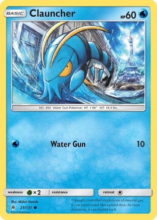 Clauncher - Reverse Holofoil SM Forbidden Light - Common