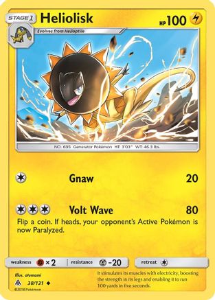 Heliolisk SM Forbidden Light - Uncommon