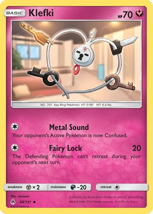 Klefki 089 SM Forbidden Light - Uncommon