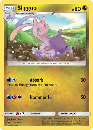Sliggoo 093 - Reverse Holofoil SM Forbidden Light - Uncommon