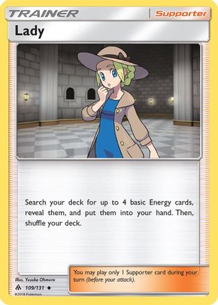 Lady 109 SM Forbidden Light - Uncommon
