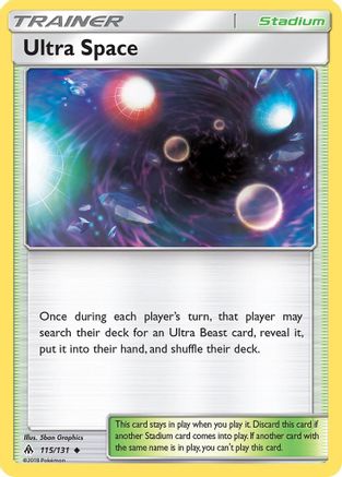 Ultra Space 115 SM Forbidden Light - Uncommon
