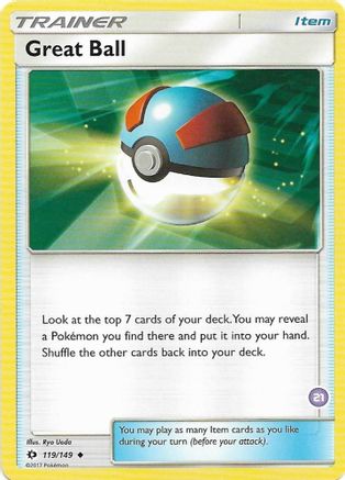 Great Ball (#21, Alolan Sandslash Half-Deck) SM Trainer Kit Alolan Sandslash & Alolan Ninetales - Uncommon