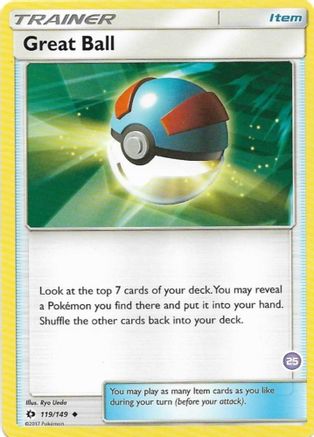 Great Ball (25) (Alolan Sandslash Half-Deck) SM Trainer Kit Alolan Sandslash & Alolan Ninetales - Uncommon