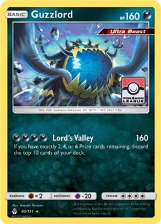 Guzzlord (Pokemon League) 080/131 - Reverse Holofoil League & Championship Cards - Promo