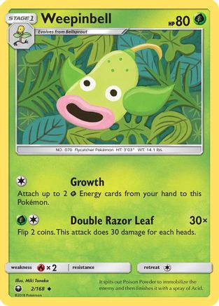Weepinbell SM Celestial Storm - Uncommon