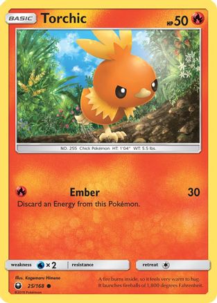 Torchic (25) (25) 025 SM Celestial Storm - Common