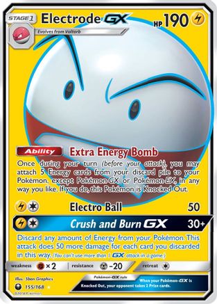 Electrode GX (Full Art) - Holofoil SM Celestial Storm - Ultra Rare