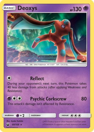 Deoxys (68) (68) 068 - Reverse Holofoil SM Celestial Storm - Rare