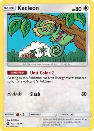 Kecleon/168 SM Celestial Storm - Uncommon