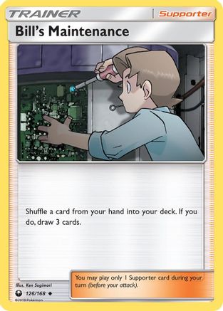 Bill's Maintenance/168 - Reverse Holofoil SM Celestial Storm - Uncommon