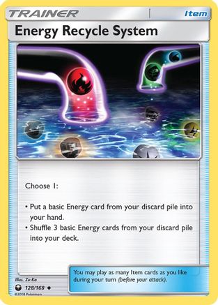 Energy Recycle System - Reverse Holofoil SM Celestial Storm - Uncommon