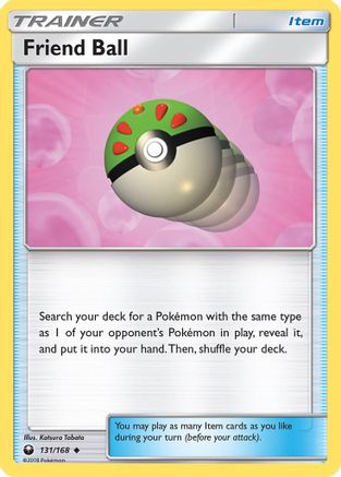 Friend Ball 131 - Reverse Holofoil SM Celestial Storm - Uncommon