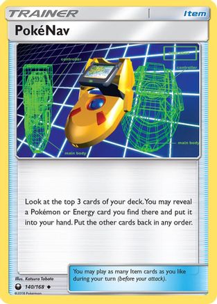 PokeNav/168 - Reverse Holofoil SM Celestial Storm - Uncommon