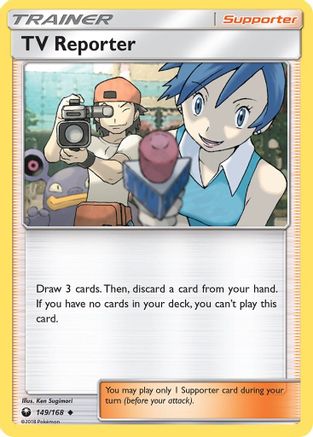 TV Reporter 149 SM Celestial Storm - Uncommon