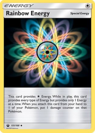 Rainbow Energy 151 - Reverse Holofoil SM Celestial Storm - Uncommon