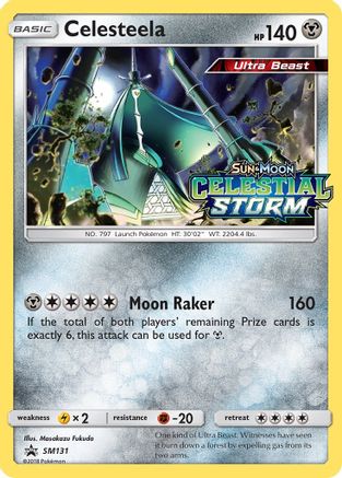 Celesteela - SM131 (Prerelease) - Holofoil SM Promos - Promo