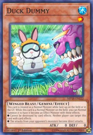 Duck Dummy (MP18-EN122) - 2018 Mega-Tins Mega Pack 1st Edition