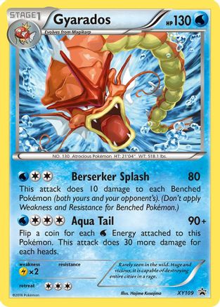 Gyarados - XY109 - Holofoil XY Promos - Promo