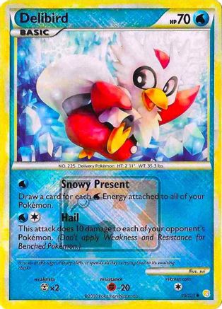 Delibird (League Promo) 039/123 - Reverse Holofoil League & Championship Cards - Promo