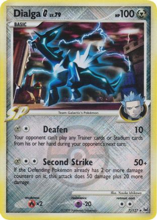 Dialga G (League Promo) 007/127 - Reverse Holofoil League & Championship Cards - Promo