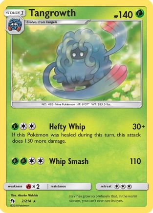 Tangrowth SM Lost Thunder - Rare