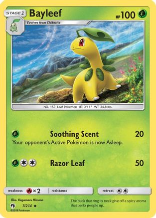 Bayleef 007 SM Lost Thunder - Uncommon